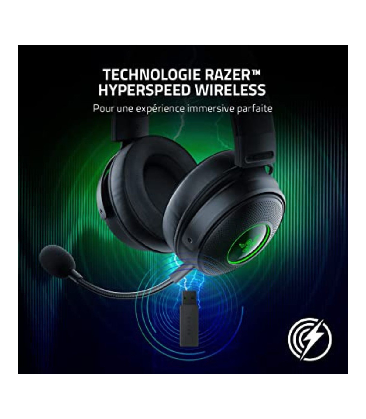 RAZER Casque de jeu Kraken V3 Pro