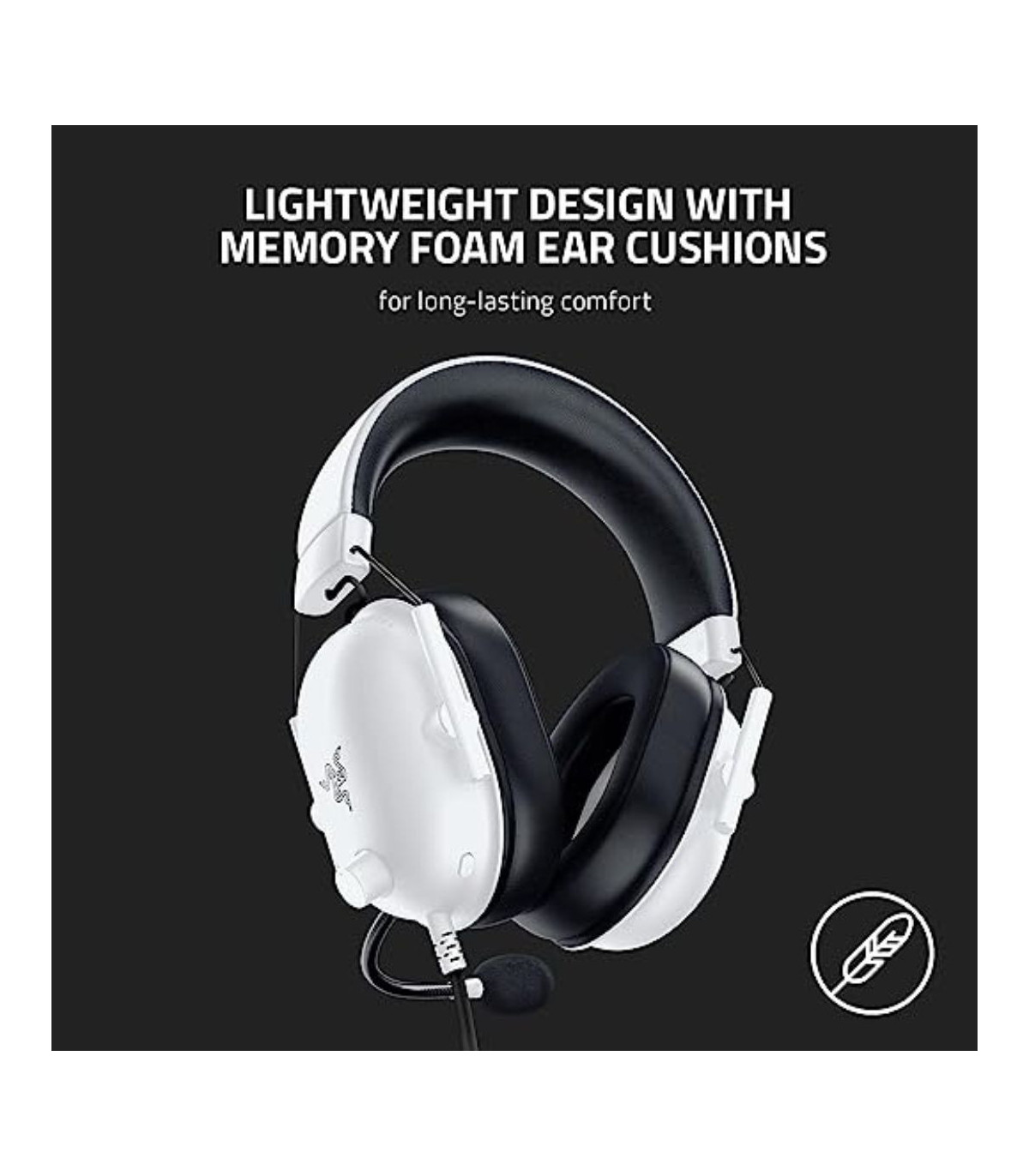 RAZER Casque de jeu Blackshark V2 X - White