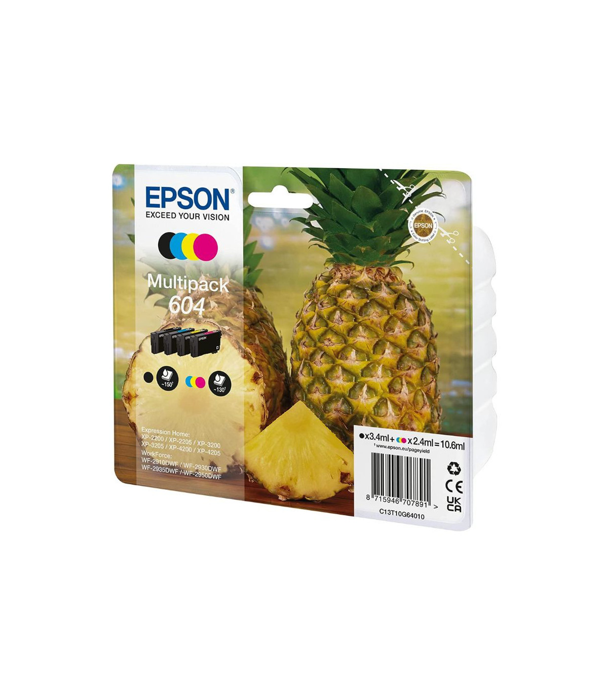 EPSON Multipack 4-colours Ananas 604 Ink