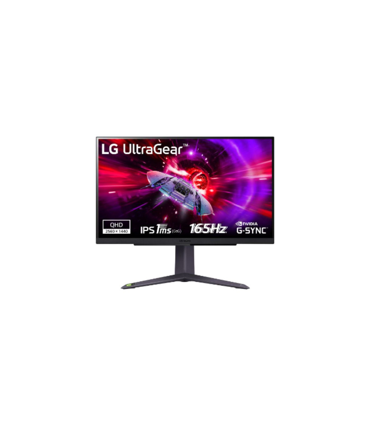 ECRAN LG 27 gaming Noir 27GR75Q-B 165Hz 16:9 IPS 1ms 2560x1440 300cd/m 2xHDMI