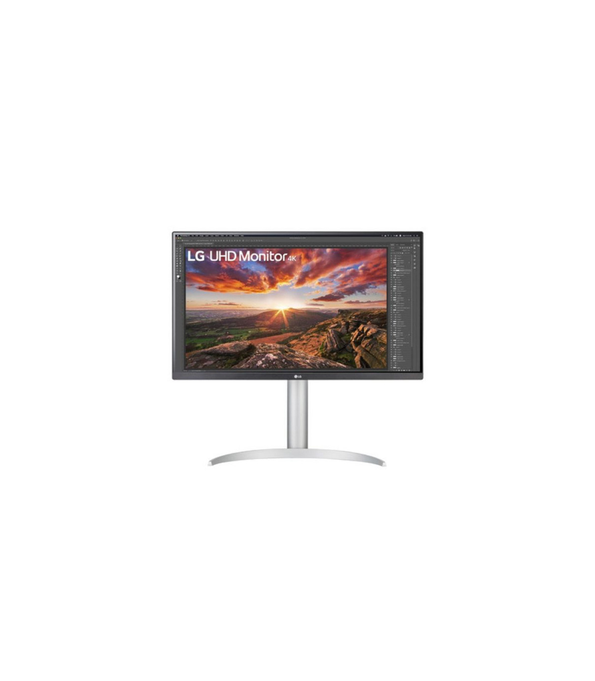 ECRAN LG 27 Blanc 27UP85NP-W.AEU IPS 16:9 UHD 4K 5ms 3840 2160 400cd/m2 2xHDMI