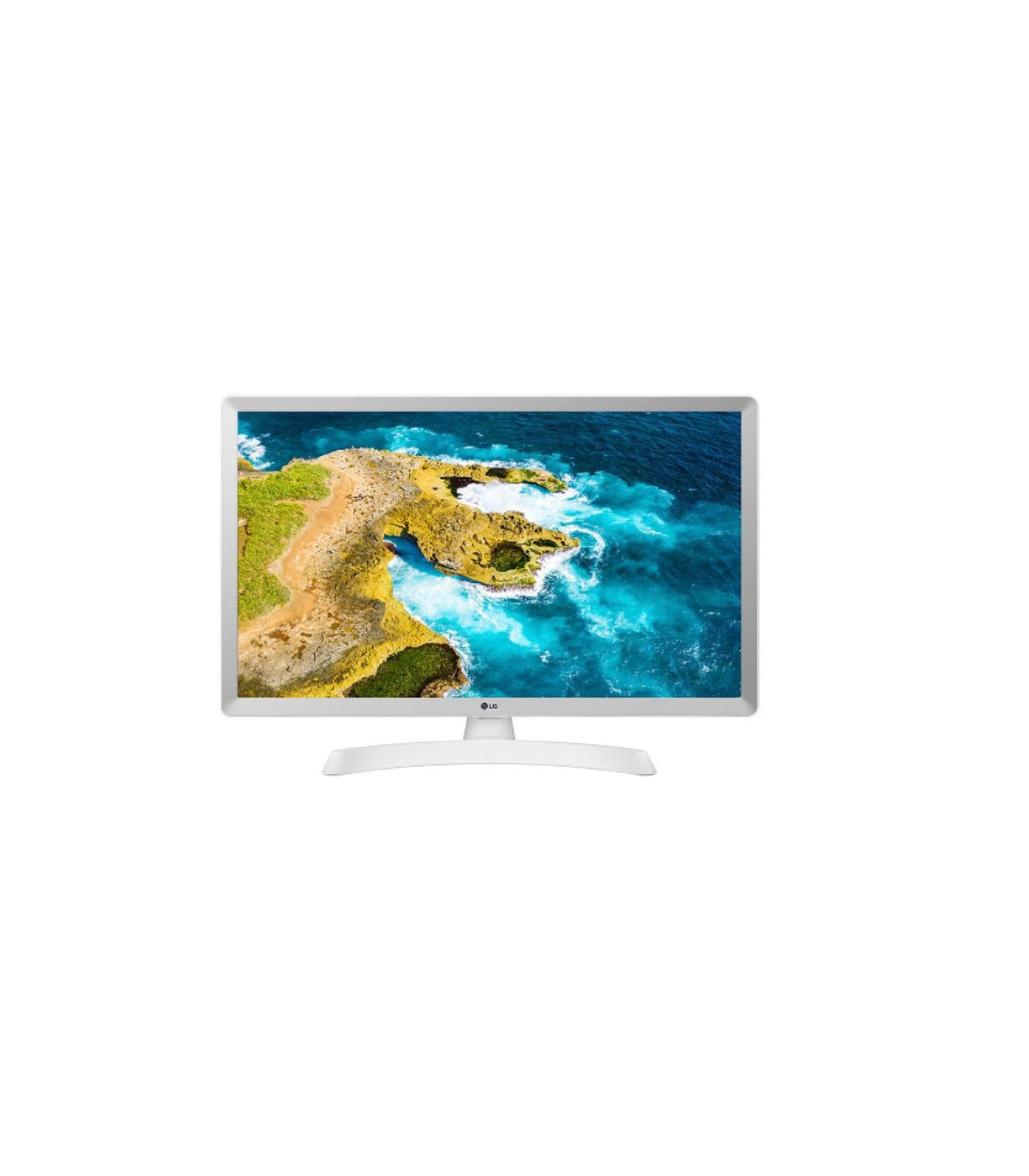 Ecran TV LG 27.5 LED Résolution HD 1366x768 Coloris Blanc 16:9 HDMI USB 2.0 Hau