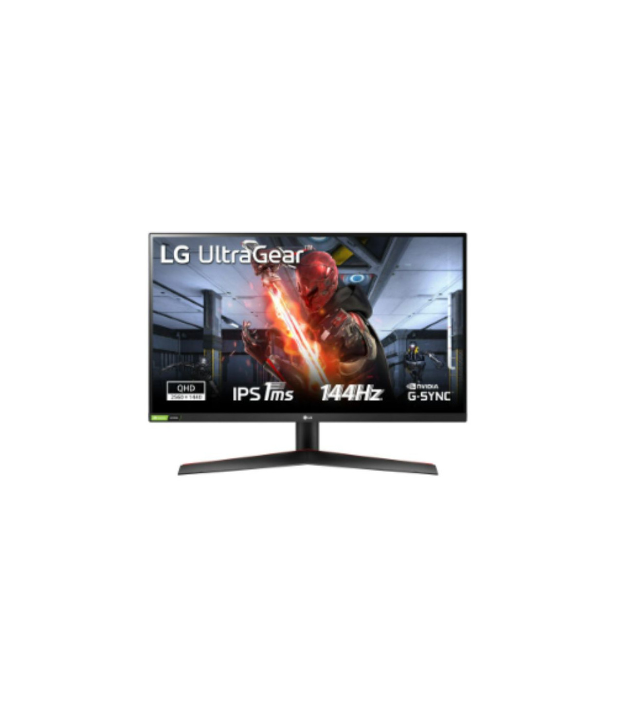 ECRAN LG 27 gaming Noir 27GN800P-B.AEU 16:9 IPS 1ms 144Hz QHD 2560x1440 350cd/m